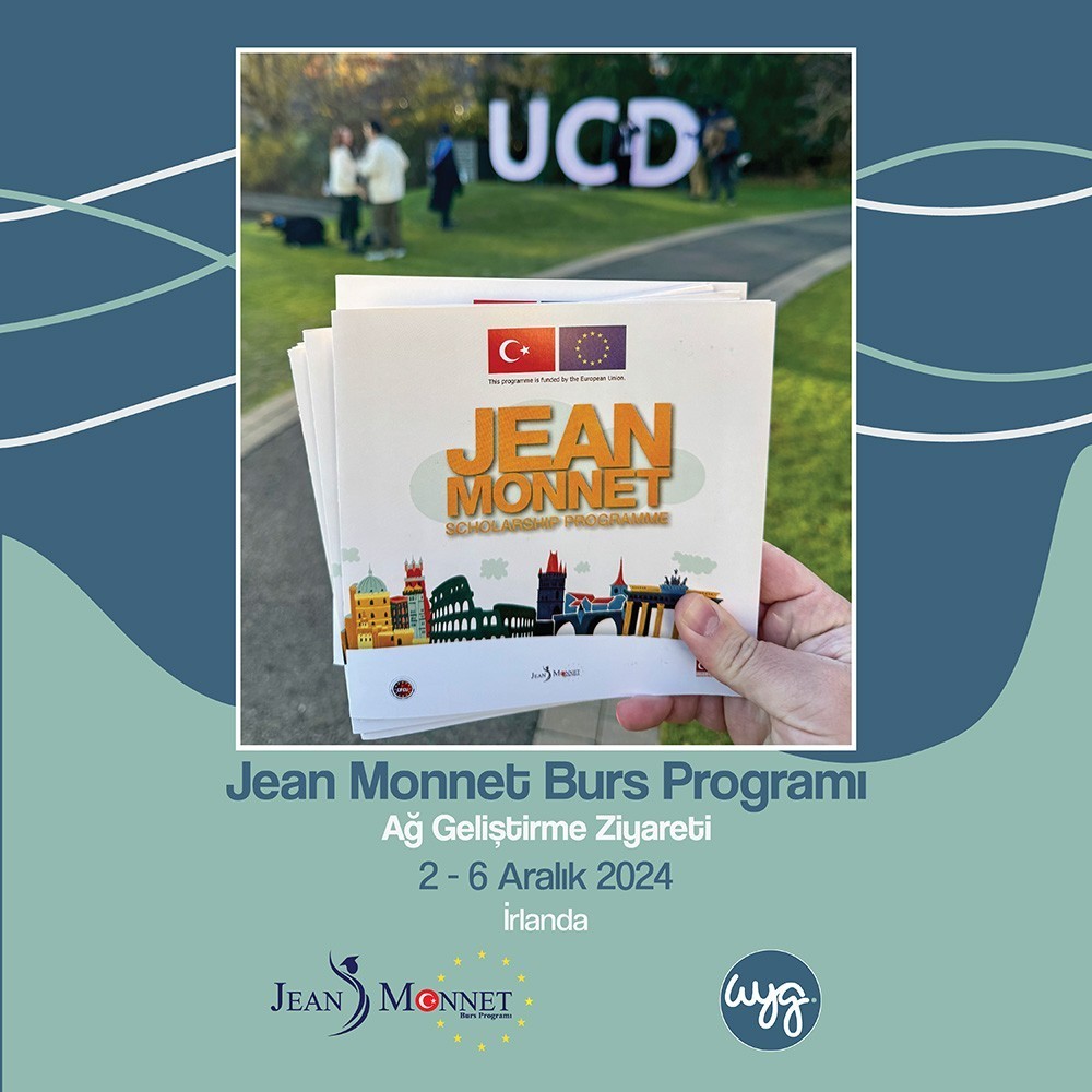 Jean Monnet Burs Programı kapsamında İrlanda’ya ağ geliştirme ve iş birliği ziyareti gerçekleştirildi.